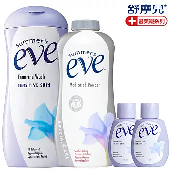 Eve舒摩兒 浴潔露醫粉組--浴潔露29ml-效期2016.02
