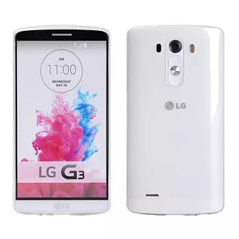 【BIEN】LG G3 超薄全透點紋軟質保護殼