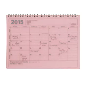 MARK’S 2015Notebook Calendar記事月曆(S)(PK)