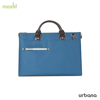 moshi Urbana 商務式筆電公事包蔚藍