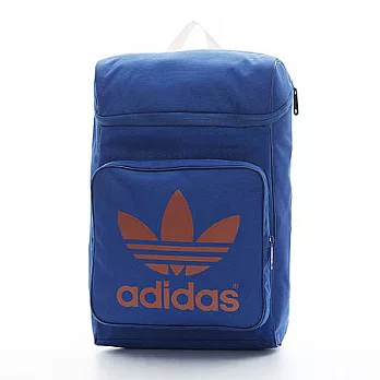 ADIDAS 經典元素三片葉筆電後背包深藍