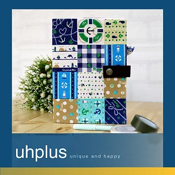 uhplus Fabric Diary 手帳套- 海上生活