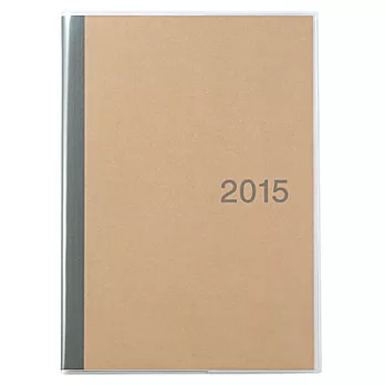 [MUJI 無印良品]上質紙月記事本/B5.2015