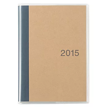 [MUJI 無印良品]上質紙週記事本/A6.2015