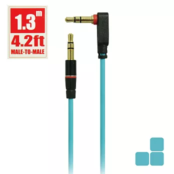 超質感3.5mm音頻線-藍