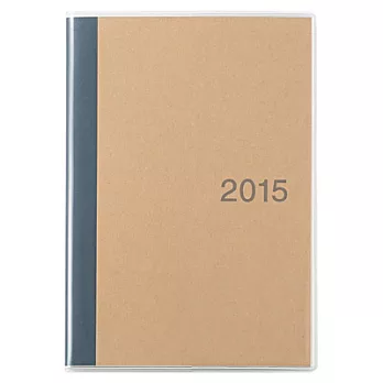 [MUJI 無印良品]上質紙週記事本/B6.2015