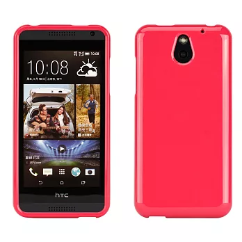 【BIEN】HTC Desire 610 亮麗全彩軟質保護殼 (紅)