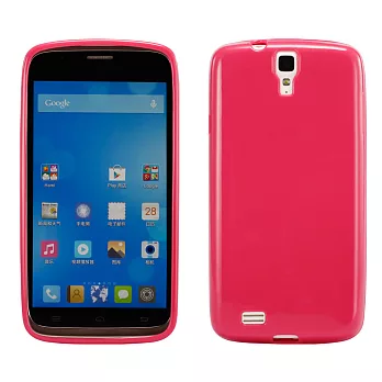 【BIEN】InFocus M320 亮麗全彩軟質保護殼 (紅)