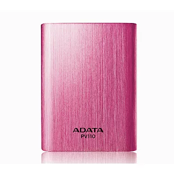 ADATA 威剛 PV110 10400mah 行動電源桃紅色