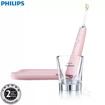 飛利浦 Pink DiamondClean鑽石靚白音波震動牙刷(HX9362)粉鑽