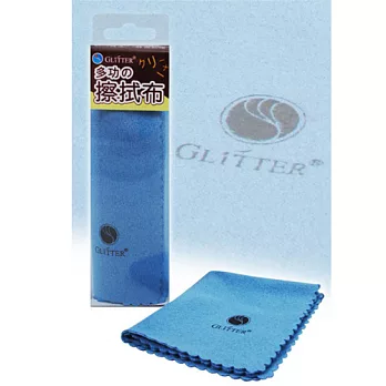 Glitter 多功能紫色擦式清潔布藍色