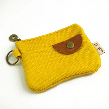 [口袋包!]三用卡夾零錢包 [亮麗檸檬黃]