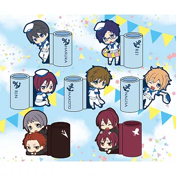 《Free !》角色夾盒玩---Charaani出品(日本原裝隨機出貨)