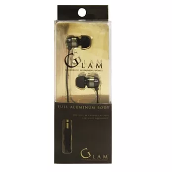 【GLAM】CANAL TYPE EARPHONES 耳塞式耳機 鐵灰色 　 　