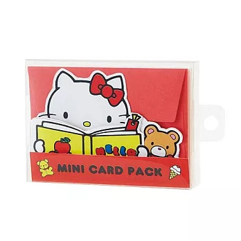 《Sanrio》HELLO KITTY迷你卡片-一組8張入(書)