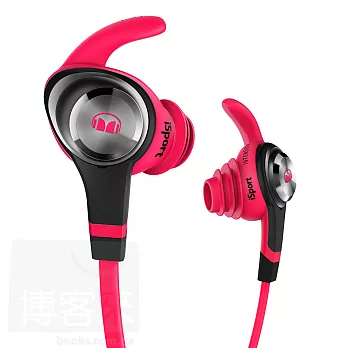 魔聲 Monster iSport Intensity 螢光粉 運動款 耳道式耳機螢光粉