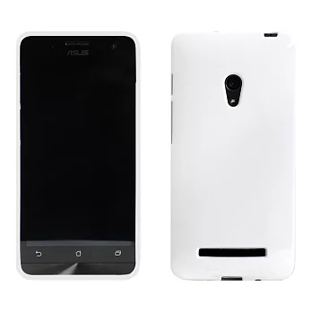 【BIEN】ASUS Zenfone 4 亮麗全彩軟質保護殼 (白)