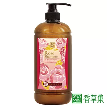 香草集JustHerb 玫瑰芳華洗髮乳1000ml