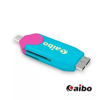aibo OTG730 Micro USB3.0/2.0 OTG迷你讀卡機 (SD/TF讀卡)