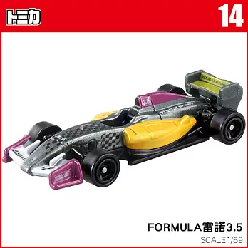 【TOMICA】多美小汽車NO.014 FORMULA雷諾3.5