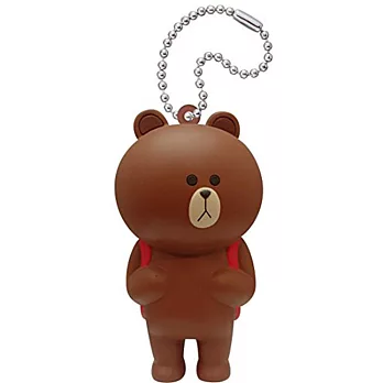 LINE 軟膠公仔 熊大 04