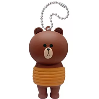 LINE 軟膠公仔 熊大 05