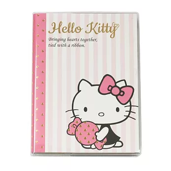 《Sanrio》HELLO KITTY A6週間手帳(條紋糖果)