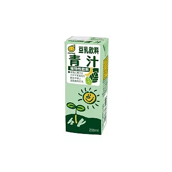 日本【丸三】豆乳飲料-青汁香蕉味