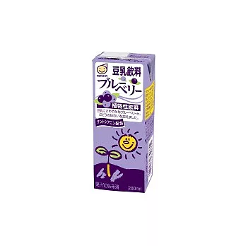 日本【丸三】豆乳飲料-藍莓味