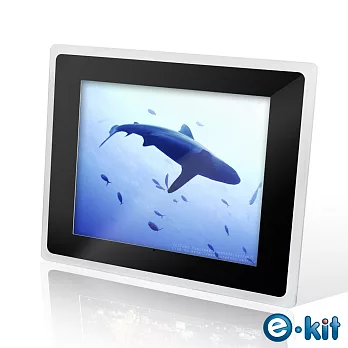 逸奇e-Kit12吋璀璨透明數位相框電子相冊 DF-F026-TB (黑色透明框)黑色+透明框