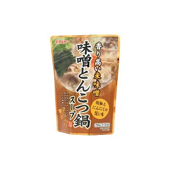 日本【丸三】火鍋高湯-味噌豚骨鍋