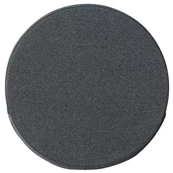 [MUJI 無印良品]低反發座墊圓形/混深灰色