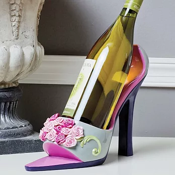 《米朵》創意歐式高跟鞋紅酒架