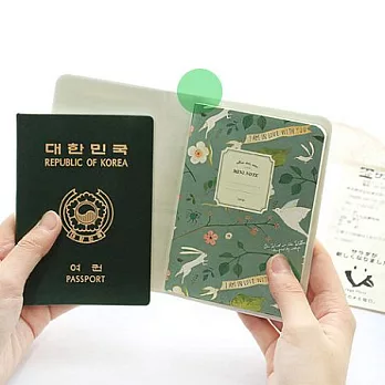 柳林風聲迷你筆記本-薄荷綠