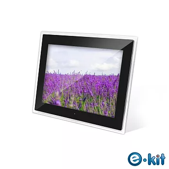 逸奇e-Kit13.9吋璀璨透明數位相框電子相冊 DF-F027 -TB (黑色有透明框款)黑色+透明框