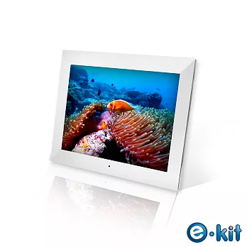 逸奇e-Kit13.9吋璀璨鏡白數位相框電子相冊 DF-F027-W (白色款)白色款