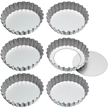 《KitchenCraft》花邊活動式派模6入(10cm)