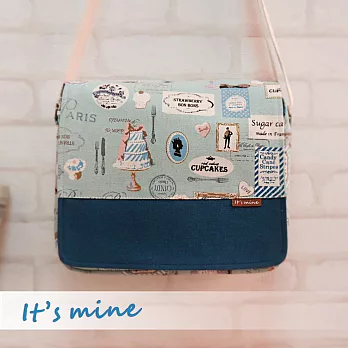 It’s mine 小郵差包系列-Cupcakes Shop-綠