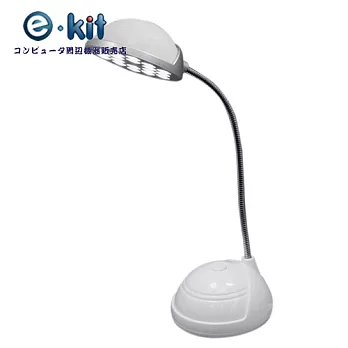 逸奇 e-kit 《UL-3026W USB高亮度18顆LED檯燈-白色》