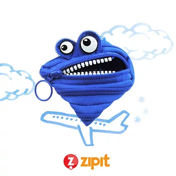 Zipit 怪獸拉鍊包(小)-寶藍