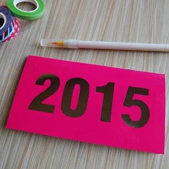 《Conifer》2015 色彩開運日誌。48K-桃紅