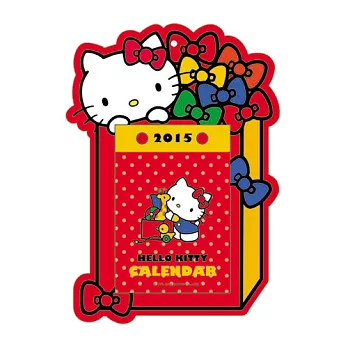 《Sanrio》HELLO KITTY 2015迷你壁掛日曆