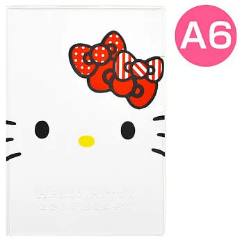 《Sanrio》HELLO KITTY 2015 磁鐵套日誌本