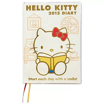 《Sanrio》HELLO KITTY 2015日誌本(B6閱讀)
