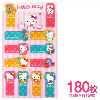 《Sanrio》HELLO KITTY 透明自黏便箋(愛心)