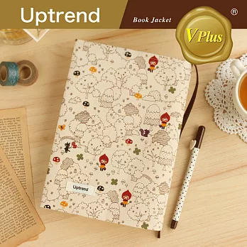 Uptrend/V-plus˙小紅帽森林書衣(咖)