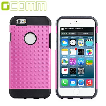 GCOMM iPhone6/6S 4.7＂ Slim Shield 圓薄盾甲保護殼嫩桃紅
