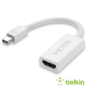 Belkin Mini DisplayPort 對 HDMI轉換線
