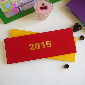 《Conifer》2015 時間線桌曆-紅