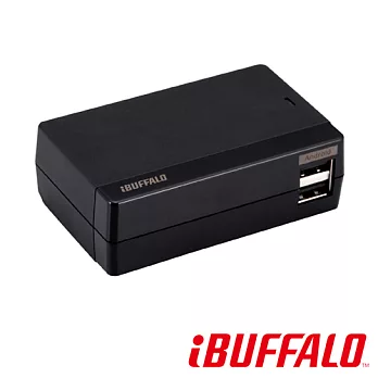 Buffalo 4.8A 大電流 USB 充電座(4port)黑